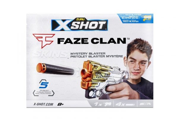 ZURU ZURU X-SHOT Skins Faze Clan 4strz 36599UQ1