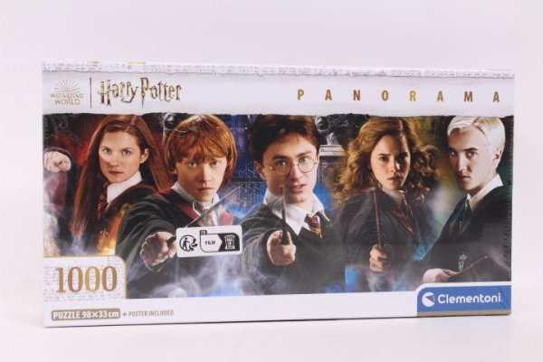 CLEMENTONI CLE puzzle 1000 Panorama Compact HarryPotter 39874