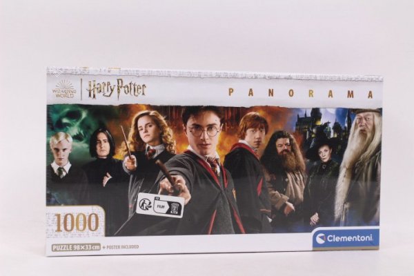 CLEMENTONI CLE puzzle 1000 Panorama Compact HarryPotter 39873