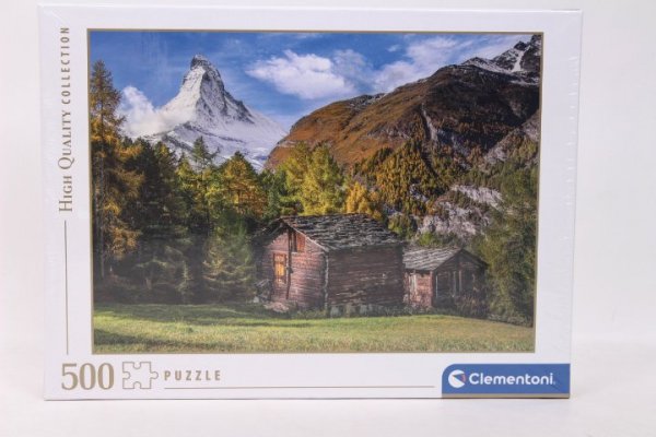 CLEMENTONI - PUZZLE CLE puzzle 500 HQ Charming Matterhorn 35523