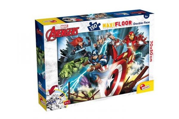 DANTE Lisciani Marvel Puzzle DF MaxiF 150 Avengers 00392