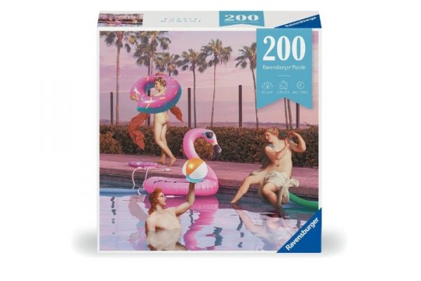 RAVENSBURGER RAV puzzle 200 Party na basenie 00768