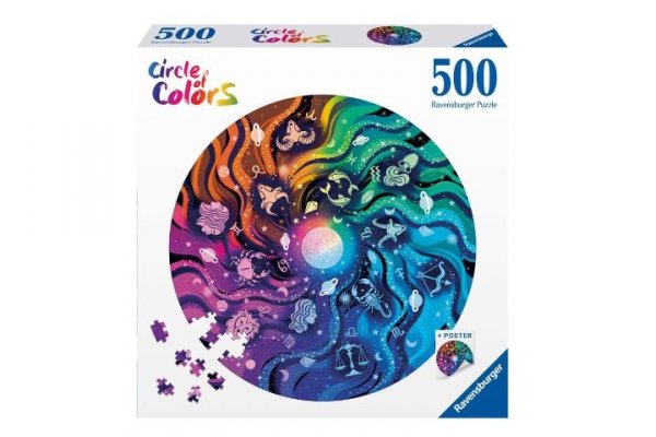 RAVENSBURGER RAV puzzle 500 Paleta kolorów 00819