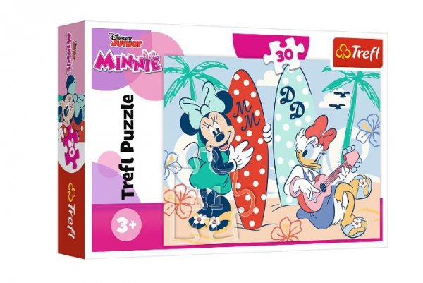 TREFL PUZZLE 30 Kolorowa Minnie /Disney Minnie 18302