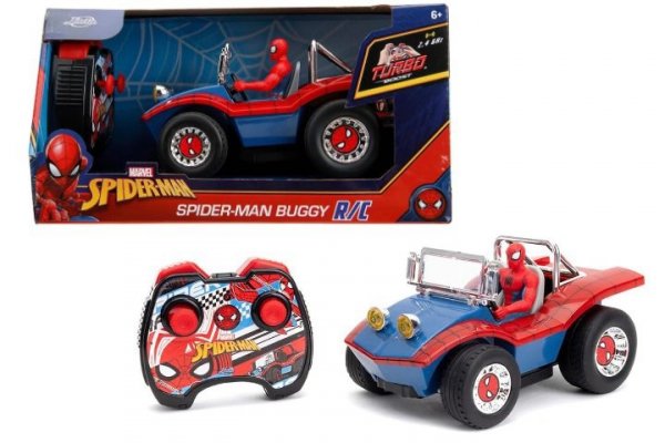SIMBA JADA Spiderman RC Buggy 1:24+figurka 322-3025