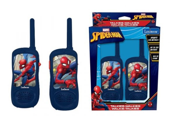LEXIBOOK - APOLLO LEXIBOOK Spiderman walkie talkie 120m TW11SP 28101