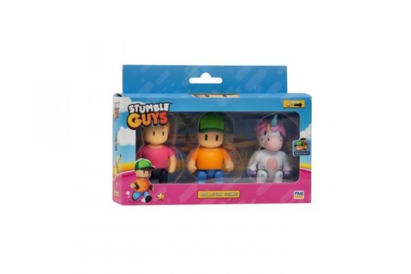 SUPERBUZZ STUMBLE GUYS S1 MiniAct.fig.3pack ver.A 89007