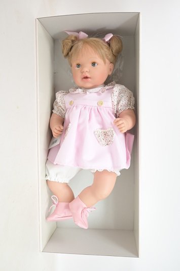 NINES NINES lalka Claudia 55cm różowa 50023