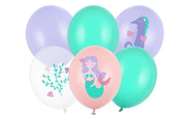 PARTYDECO Balony 30cm Morski Świat mix A6 99248