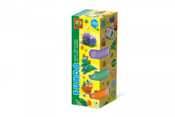 SES CREATIVE SES Ciasto FunDo Dinozaury 00812 08123