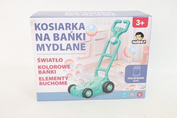 MADEJ Kosiarka na bańki niebieska n/bat 007946 43138