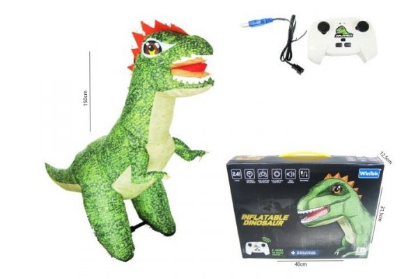 HIPO Dinozaur dmuchany 1,5m wys/2m dł H13700 47059
