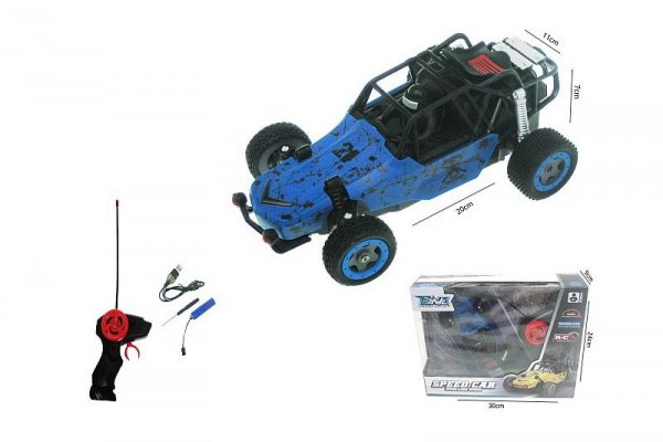 HIPO Buggy na radio 20cm 2-kolory H13505 42771