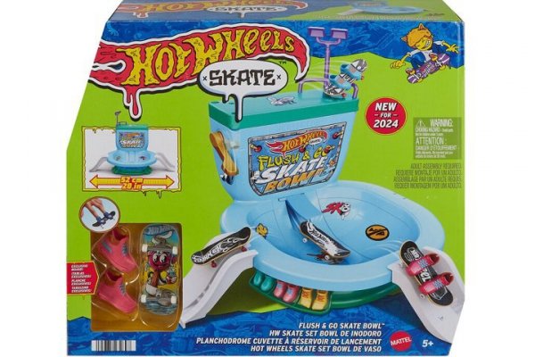 MATTEL HW Skatepark toaleta HXL16 /2