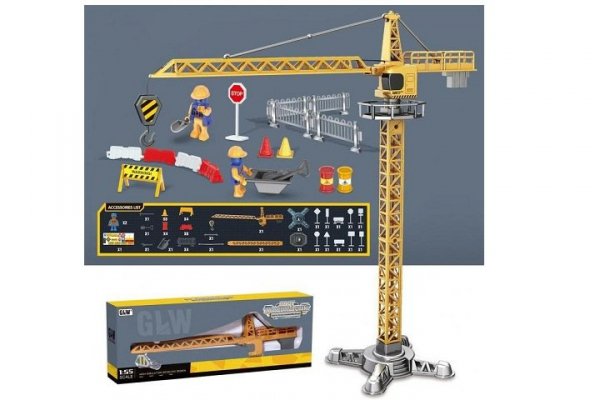TRIFOX Zestaw budowlany z dźwigiem A-0587 61342