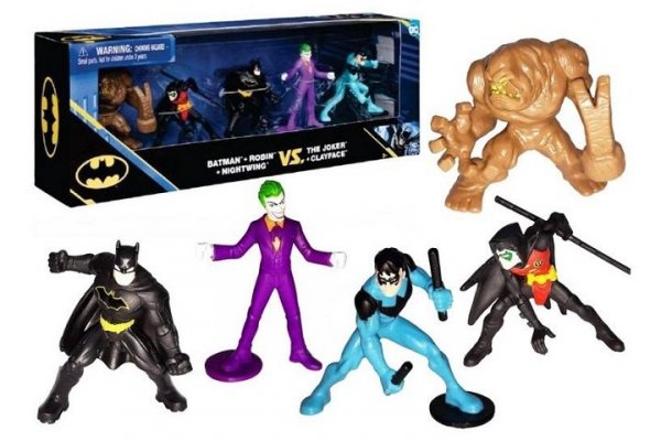 PRO-EXIMP Figurki DC Batman 5cm 5-pack 6064226 81373
