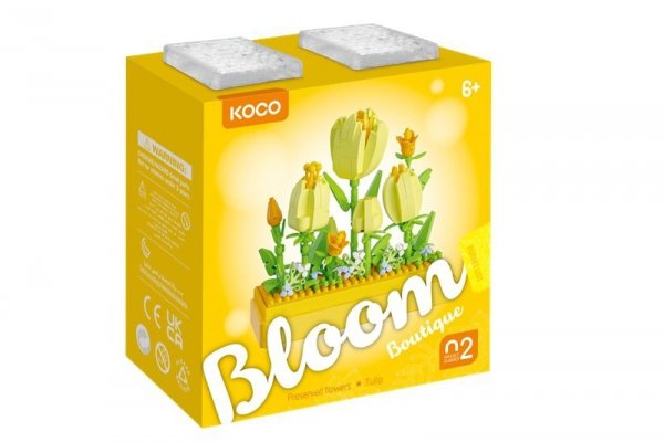 IM.MASTER KOCO klocki kwiaty tulipany 295el 02083 44156 /32