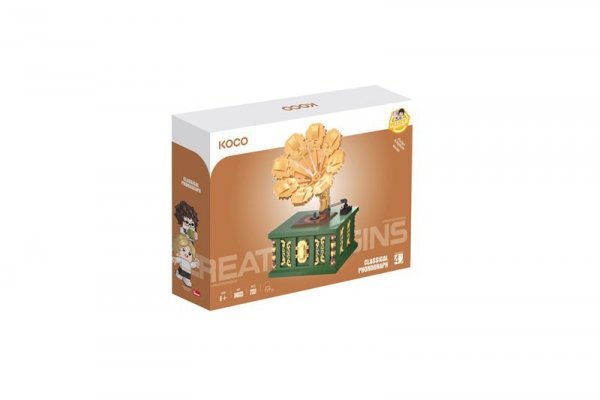 IM.MASTER KOCO klocki Gramofon retro 2351el 04033 43487 /8