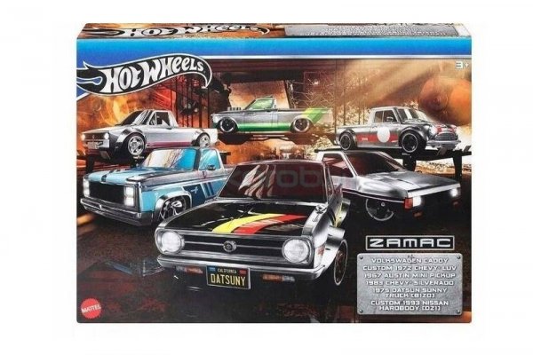 MATTEL HW ZAMAC zestaw 6 autek HRX57 /6