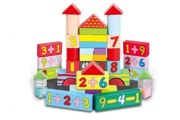 ANEK - SMILY PLAY Klocki drewniane Smily Play SPW84941 49412