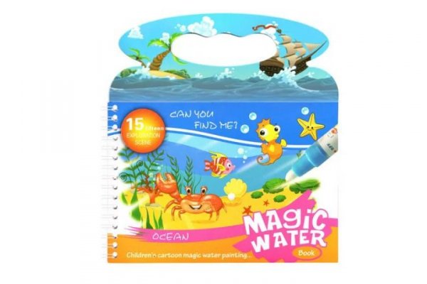 SKRZAT-WYDAWNICTWO Magic Water Book Ocean 93175 