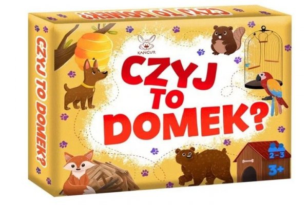 KANGUR - GRY Czyj to domek? 41916