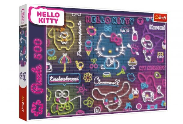 TREFL PUZZLE 500 Neon HelloKitty 37523