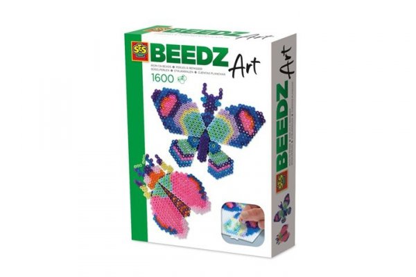 SES CREATIVE SES BEEDZ Art Motyl i żuk 1600elem 06026 60268