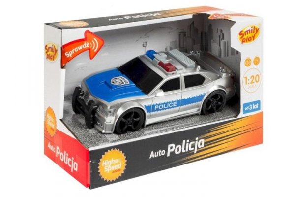 ANEK - SMILY PLAY Auto policja 1:20 junior Smily Play SP85164 51644
