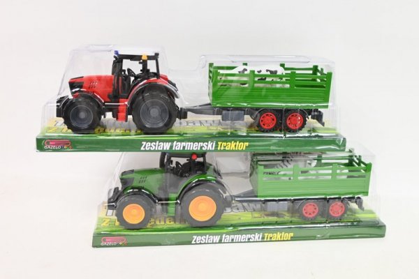 GAZELO Traktor z przyczepą G205703 71532