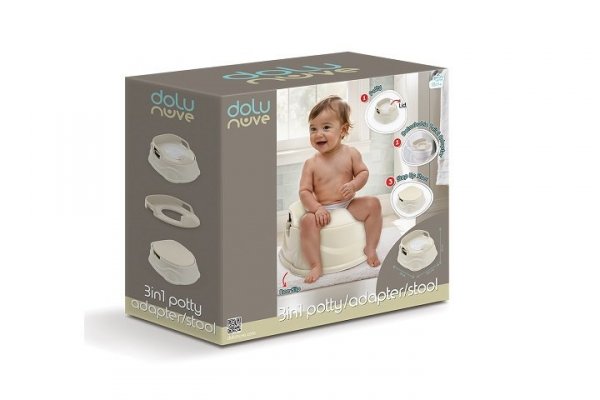 DOLU DOLU nocnik 3w1 beżowy 7182 71828