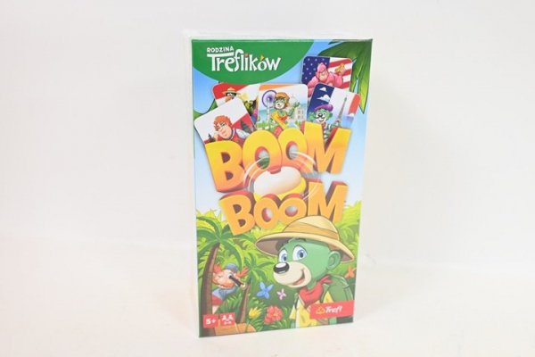 TREFL GRA Boom Boom Rodzina Treflików 02822