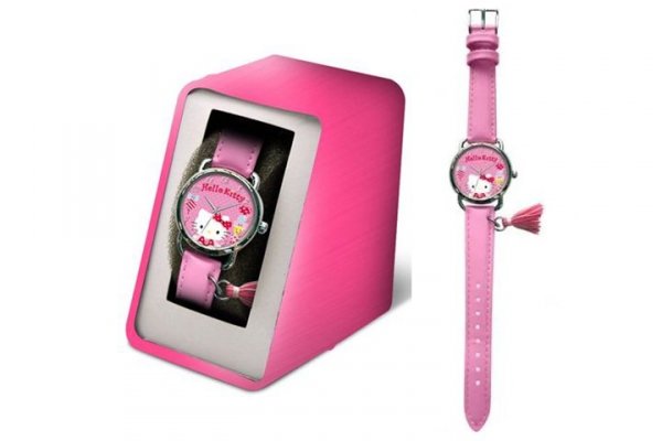 KIDS EUROSWAN HISZPANIA Hello Kitty zegarek z paskiem HK50039 32144