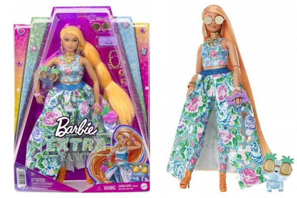 MATTEL Barbie Extra lalka Fancy Flower HHN14 /4