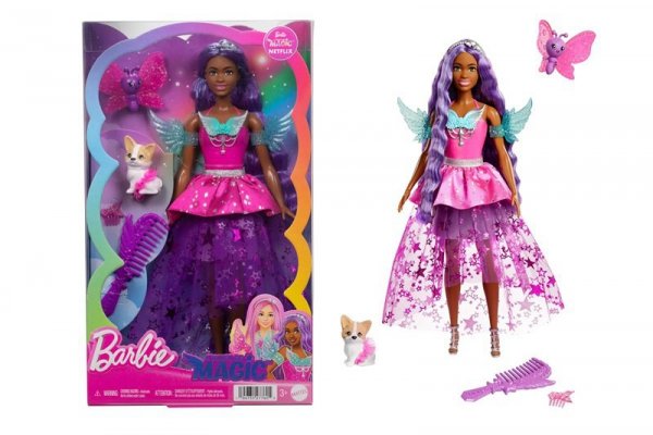 MATTEL Barbie Dreamt.Księżniczka Magic Touch JCW49