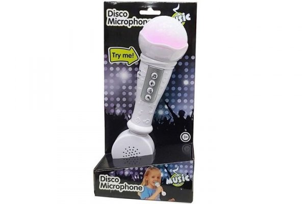 MZ-IMPORT Mikrofon Disco z bateriami 10524