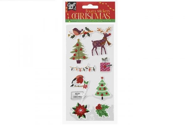 CCG - MZ IMPORT CCG XMAS naklejki piankowe CR8017 02511