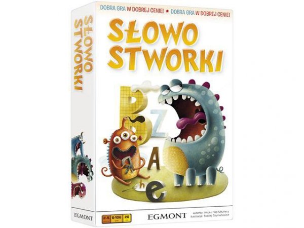 EGMONT Gra Słowostworki /Dobre gry w dobrej cenie 03906