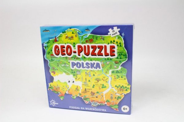 ABINO Geo-Puzzle Polska AB 72595