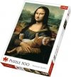 TREFL 500 EL. MONA LISA I KOT MRUCZEK PUZZLE 10+