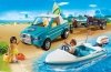 PLAYMOBIL ZESTAW FIGUREK SURFER-PICKUP Z MOTORÓWKĄ 6864 4+