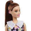 MATTEL BARBIE FASHIONISTAS SUKIENKA W KWIATKI/APARAT SŁUCHOWY HBV19 3+