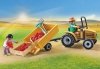 PLAYMOBIL COUNTRY TRAKTOR Z PRZYCZEPA I ZBIORNIKIEM NA WODĘ 71442 4+