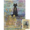 HEYE 1000 EL. CROWTHER CATS EGYPTIAN PUZZLE 12+