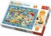 TREFL 70 EL. OBSERWACYJNE ODWIEDZAMY PLAC BUDOWY PUZZLE 4+