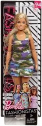 MATTEL LALKA BARBIE FASHIONISTAS SUKIENKA KHAKI FJF54 3+