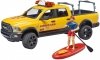 BRUDER AUTO DODGE RAM LIFE GUARD Z RATOWNIKIEM 4+