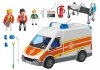 PLAYMOBIL KARETKA ZE ŚWIATŁEM I DŹWIĘKIEM 6685 4+