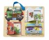 MELISSA & DOUG TABLICA EDUKACYJNA Z 4 ZAMKAMI 3+