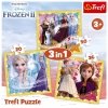 TREFL PUZZLE 3W1 KRAINA LODU 2, MOC ANNY I ELSY 3+